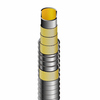 Tuyau de caoutchouc DELTA-AB 510 NR, NR clair flexible résistant à l'abrasion, tuyau d'aspiration et de refoulement 10 bar